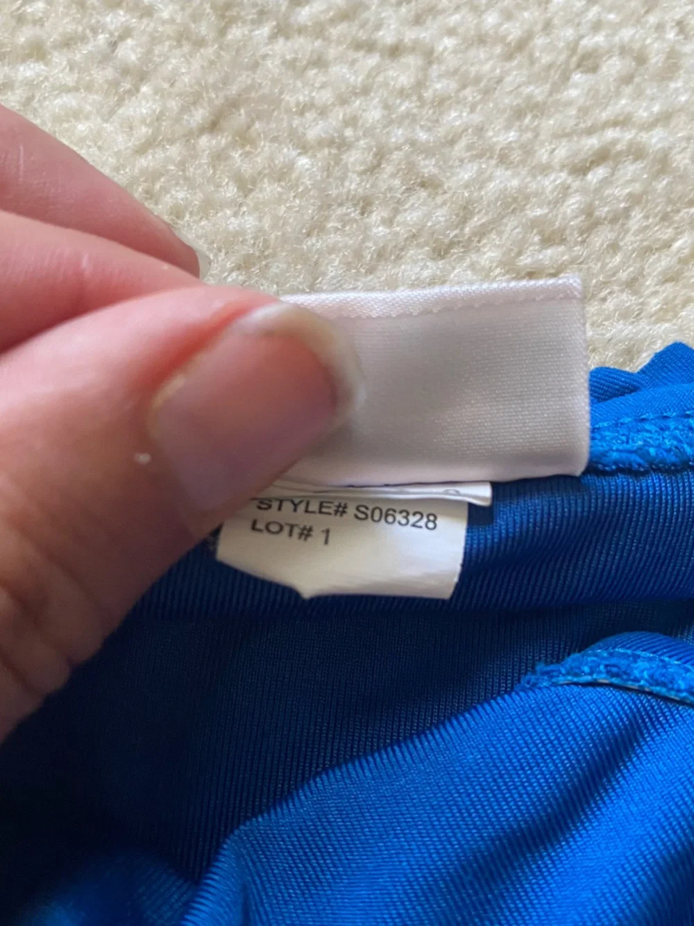 Kate Spade Macaw Blue Cabana Mini Ruffle Classic Bikini Bottoms Size Small